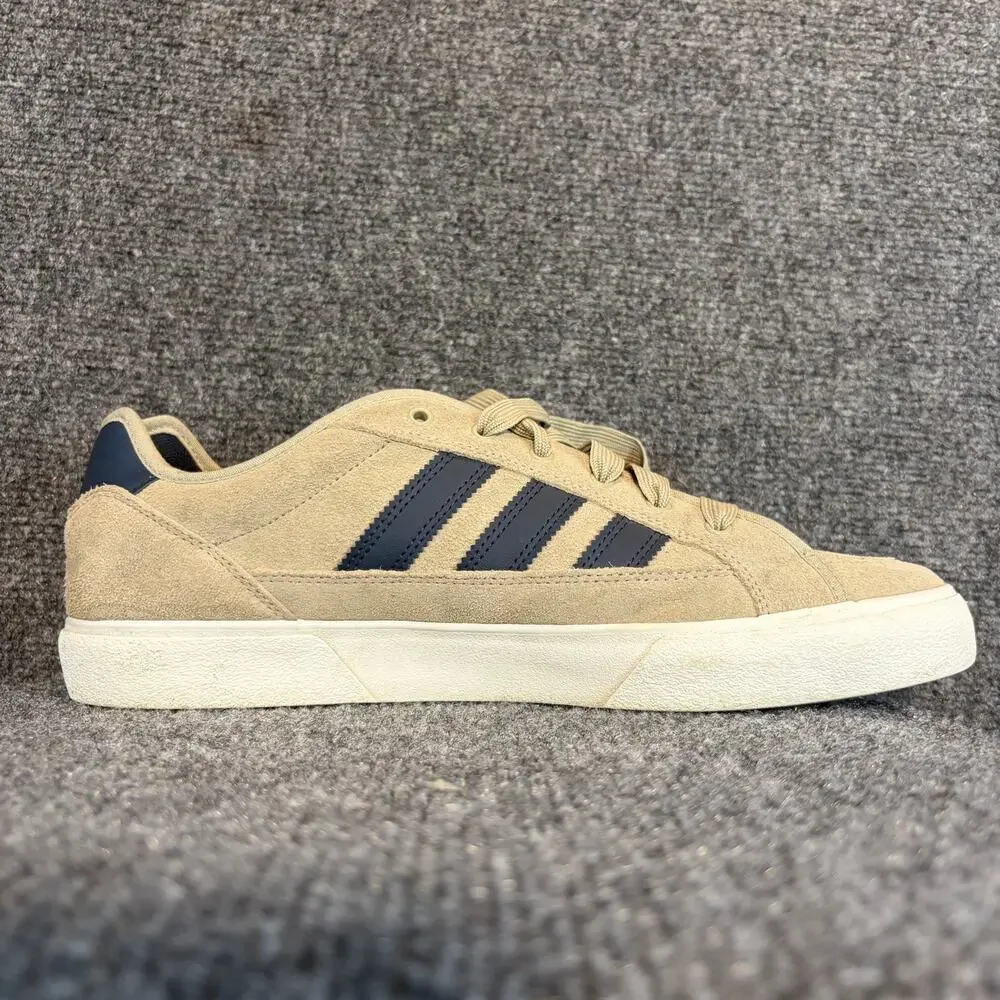 Adidas Court Tns Premiere Suede Sneaker Tan Mens 13 Casual Skateboard Shoes